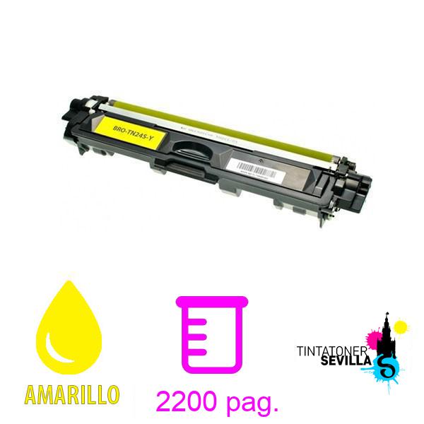 Tóner Compatible Brother TN245 / TN241 Amarillo