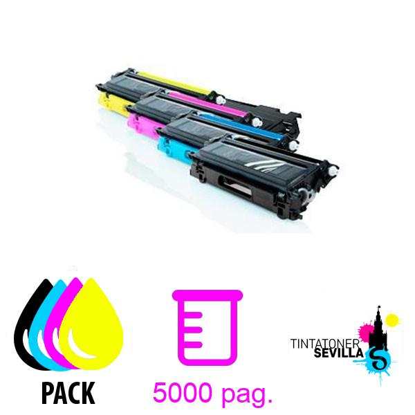 Pack 4 x Tóner Compatible Brother TN135 / TN130