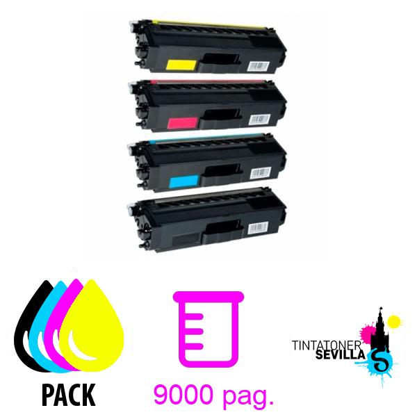 Tóner Compatible Pack 4 x Brother TN-910 TN910