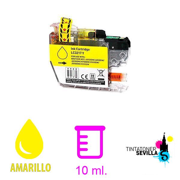 Cartucho Compatible Brother LC3217 XL V.3 Amarillo