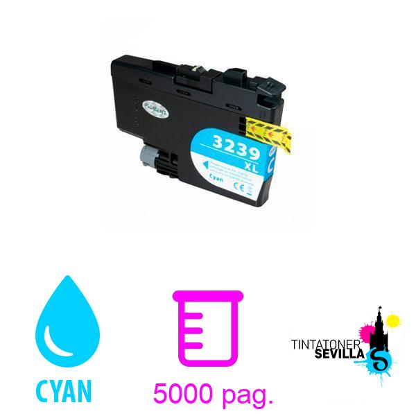 Compatible Tinta Brother LC3239XL Cyan