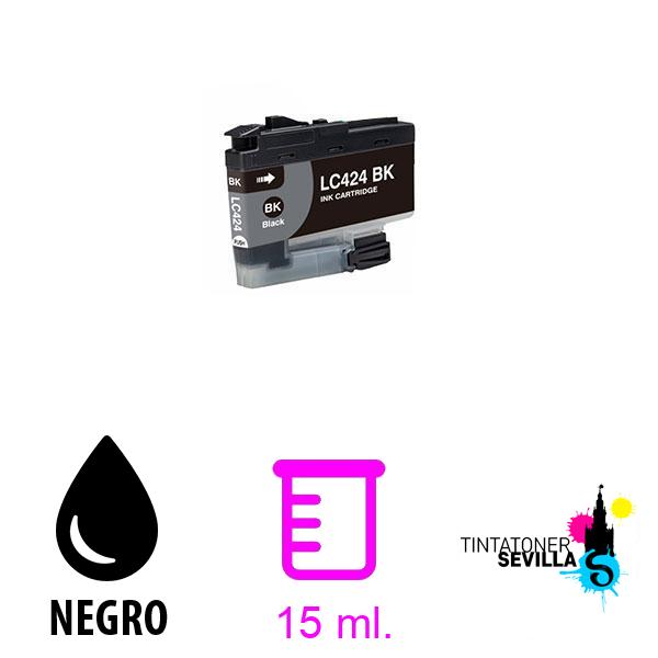 Cartucho Compatible Brother LC-424 Negro