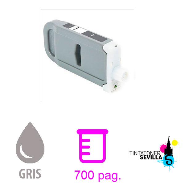 Tóner Compatible Canon PFI701 / PFI301 Gris 0909B001 / PFI-701GY