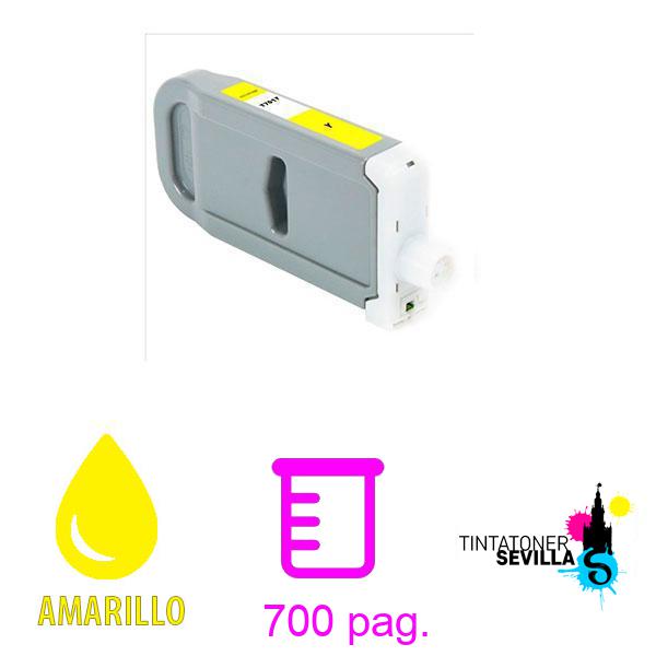 Tóner Compatible Canon PFI701 / PFI301 Amarillo 0900B001