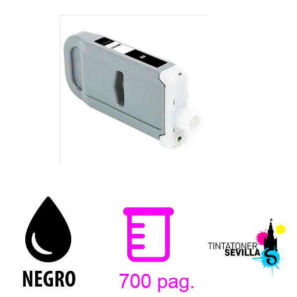Tóner Compatible Canon PFI701 / PFI301 Negro 0900B001 / PFI-701BK