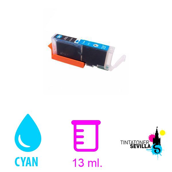 Cartucho Compatible Canon CLI581XXL Cyan 1995C001