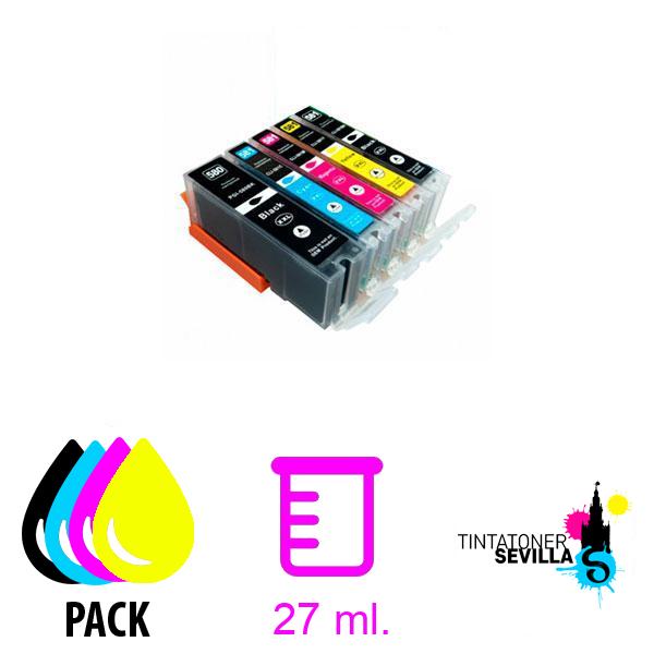 Cartucho Compatible Pack 5 Canon Canon PGI580 XXL / CLI581 XXL, PGI-580 / CLI-581
