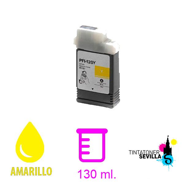 Cartucho Compatible Canon PFI120 / PFI-120BK Amarillo 2888C001