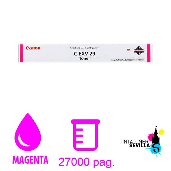 Tóner Original Canon C-EXV29 Magenta 2798B002