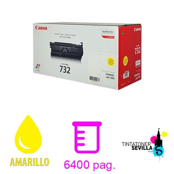 Tóner Original Canon 732 Amarillo 6260B002