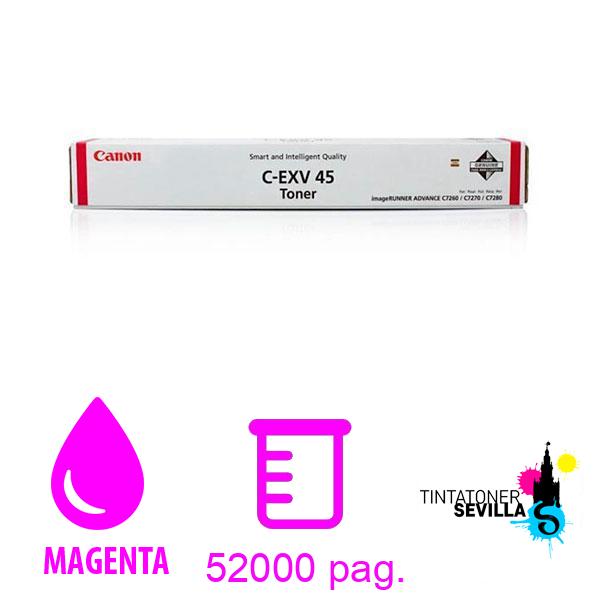 Tóner Original Canon C-EXV45 Magenta 6946B002
