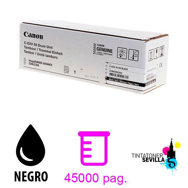 Tambor Original Canon C-EXV55 Negro 2186C002
