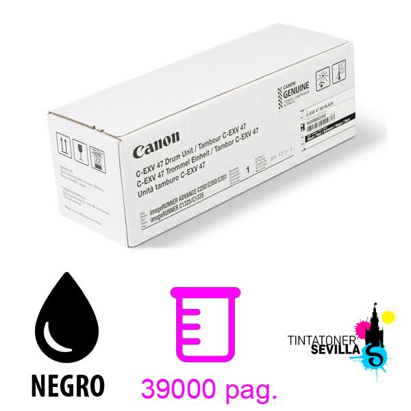 Tambor Original Canon C-EXV47 Negro 8520B002