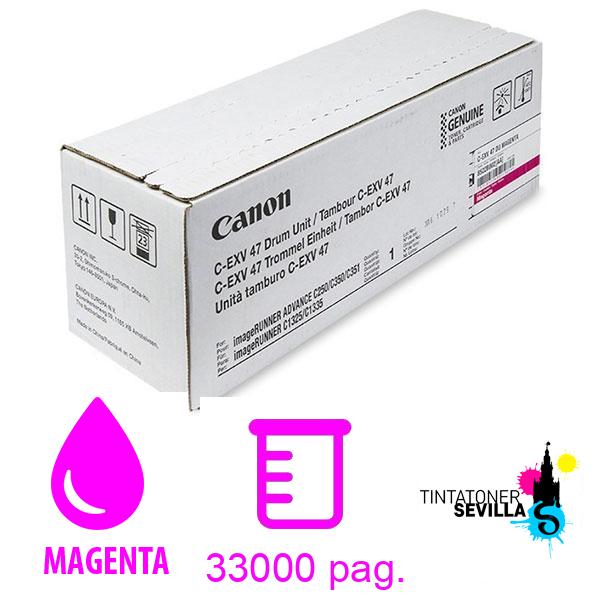 Tambor Original Canon C-EXV47 Magenta 8522B002