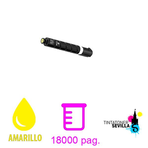 Tóner Compatible Canon CEX-V55 Amarillo 2185C002