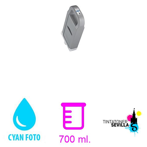 Compatible Cartucho Canon PFI-1700 Cyan foto