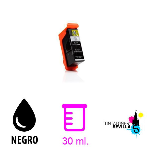 Cartucho Compatible Dell Y498D / X739N / X737N Negro 592-11331 / 592-11327