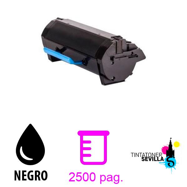 Tóner Compatible Dell B2360 / B3460 / B4365 Negro 593-11165 (Baja Capacidad)