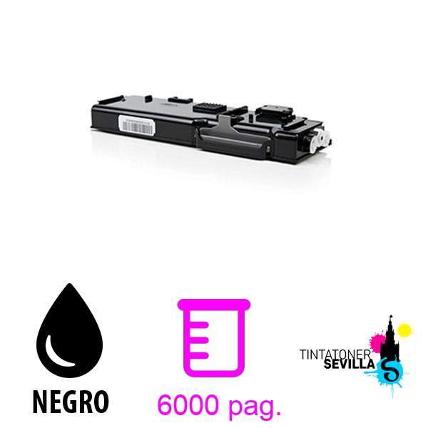 Tóner Compatible Dell C2660 / C2665 Negro 593-BBBU / 67H2T / RD80W
