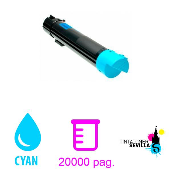Tóner Compatible Dell 7130 CDN Cyan 593-10876