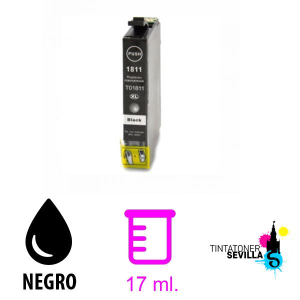 Cartucho Compatible Epson T1811 / 18XL Negro C13T18114010