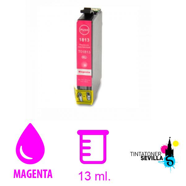 Cartucho Compatible Epson T1813 / 18XL Magenta C13T18134010