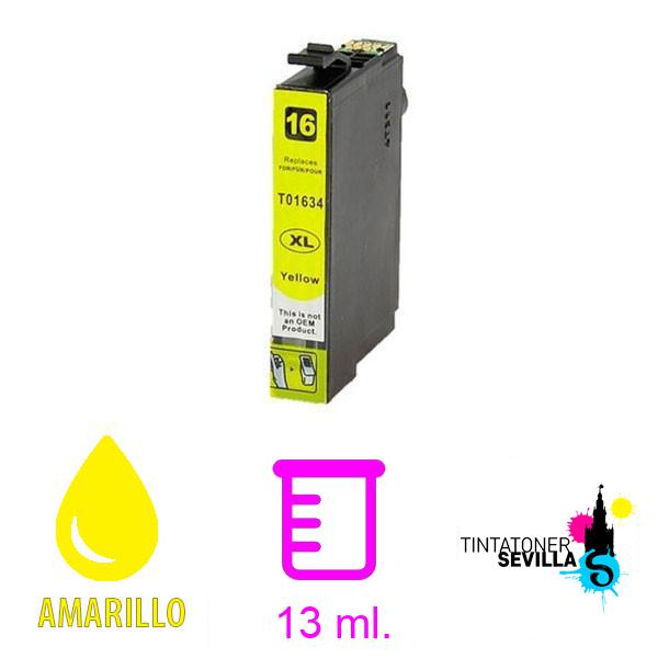 Cartucho Compatible Epson T1634 / 16XL Amarillo C13T16344010