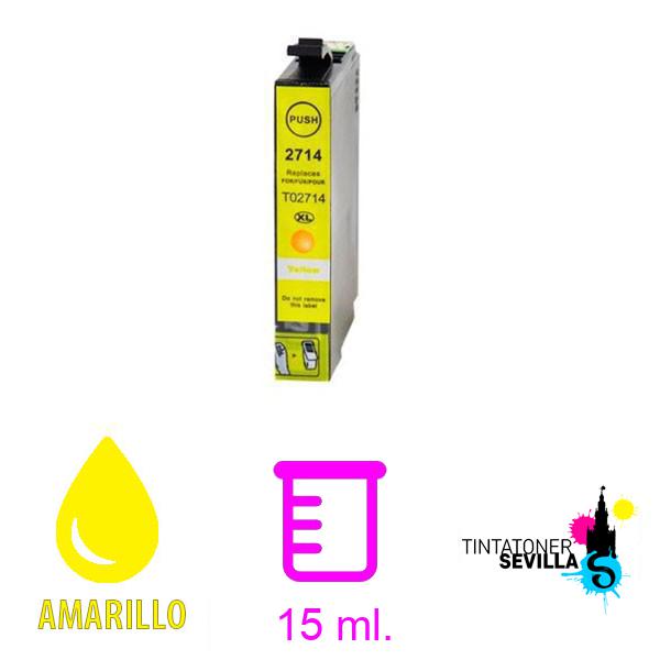 Cartucho Compatible Epson T2714 / T2704 (27XL) Amarillo