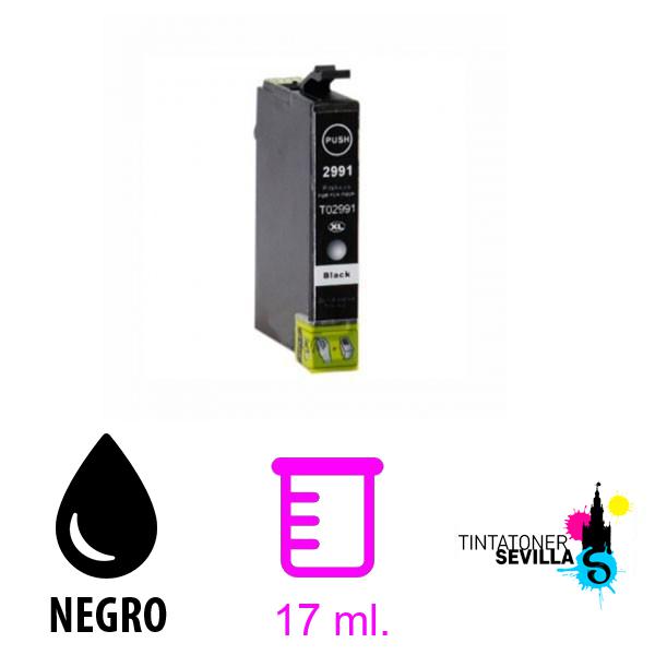 Cartucho Compatible Epson 29XL / T2991/ T2981 Negro C13T29914010 / C13T29814010