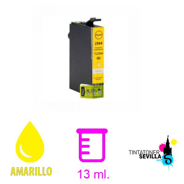 Cartucho Compatible Epson T2994 / T2984 (29XL) Amarillo C13T29944010 / C13T29844010