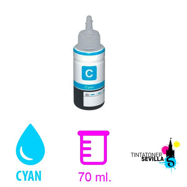 Cartucho Compatible Botella Epson T6642 Cyan C13T66424A