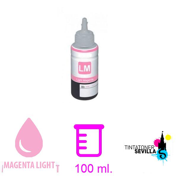 Cartucho Compatible Botella Epson T6736 Magenta Light C13T67364A