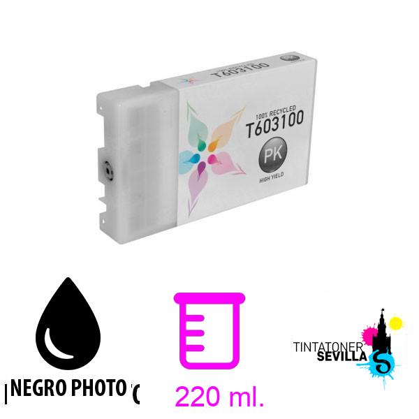 Cartucho Compatible Epson T6031 Negro Photo C13T603100