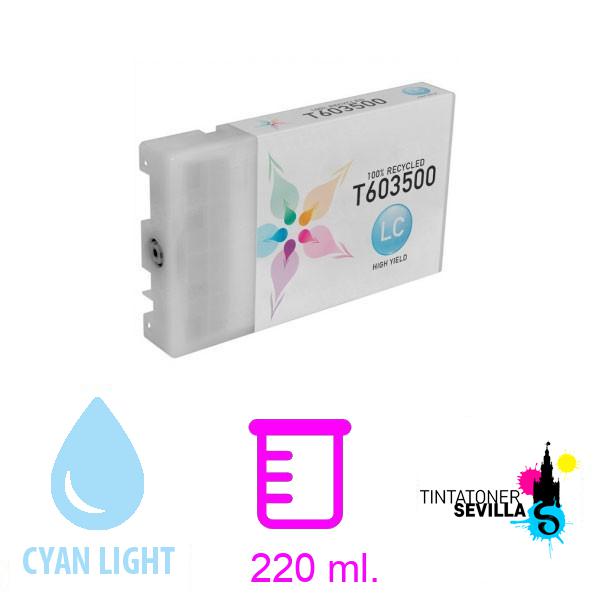 Cartucho Compatible Epson T6035 Cyan Light C13T603500