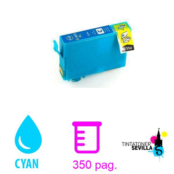 Cartucho Compatible Epson 603XL / T03A2 / T03U2 Cyan C13T03A24010 / C13T03U24010 para XP2100, XP2105, XP3100, XP3105, XP4