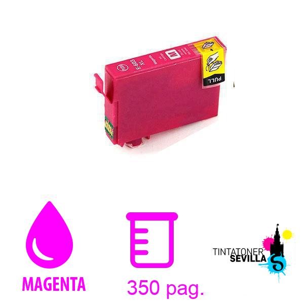 Cartucho Compatible Epson 603XL / T03A3 / T03U3 Magenta C13T03A34010 / C13T03U34010 para XP2100, XP2105, XP3100, XP3105,