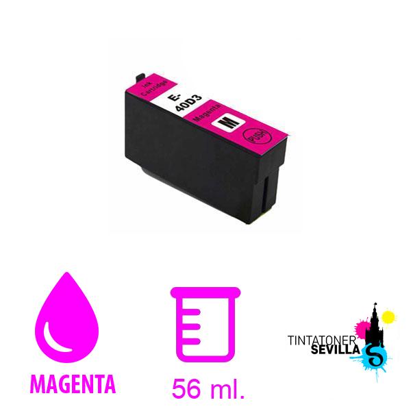 Cartucho Compatible Epson T40D3 Magenta C13T40D340 / C13T40C340