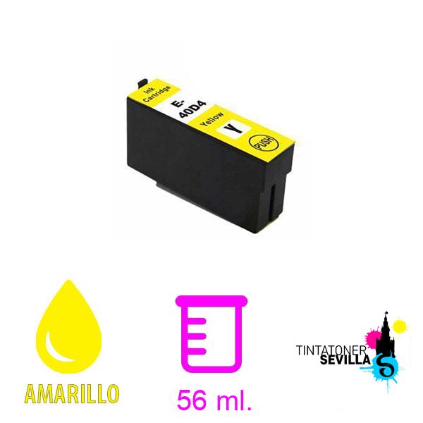 Cartucho Compatible Epson T40D4 Amarillo C13T40D440 / C13T40C440