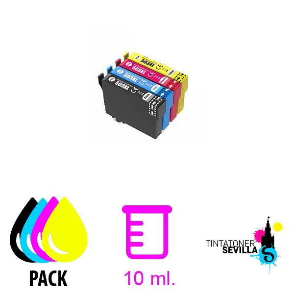 Cartucho Compatible Pack x4 Epson 503XL C13T09R64010
