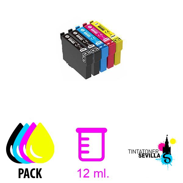 Cartucho Compatible Epson 604XL Pack de 5 C13T10H64010