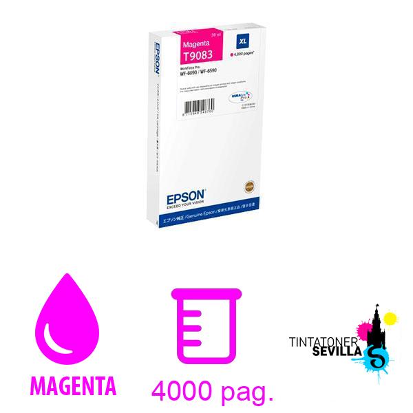 Original Cartucho Epson T9083XL Magenta C13T908340