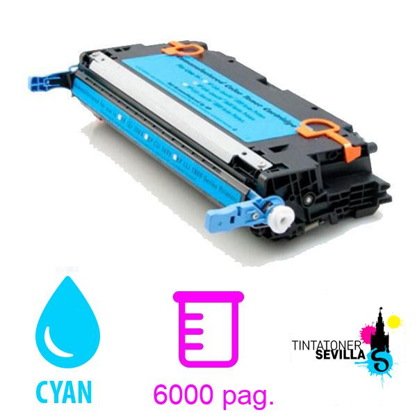 Tóner Compatible HP Q7581A / 503A Cyan