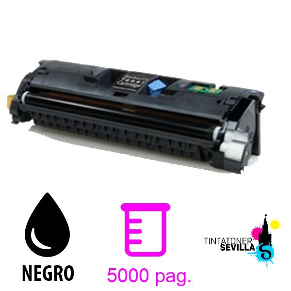 Tóner Compatible HP Q3960A / 122A Negro