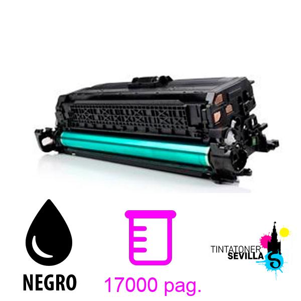 Tóner Compatible HP CE264X / 646X Negro