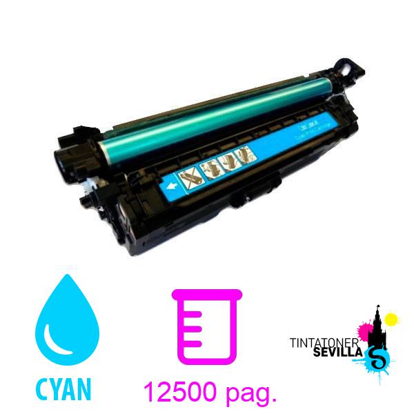 Tóner Compatible HP CF031A / 646A Cyan