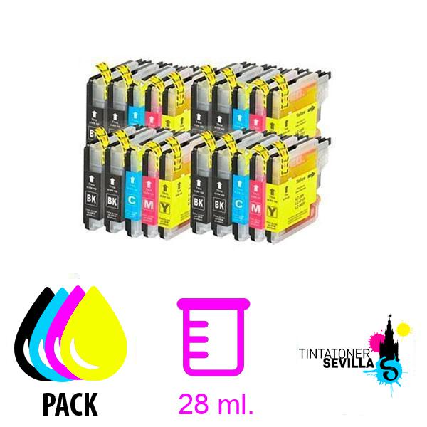 Cartucho Compatible Pack 20 x Brother LC985 LC-985
