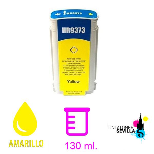 Cartucho Compatible HP 72 Amarillo C9373A