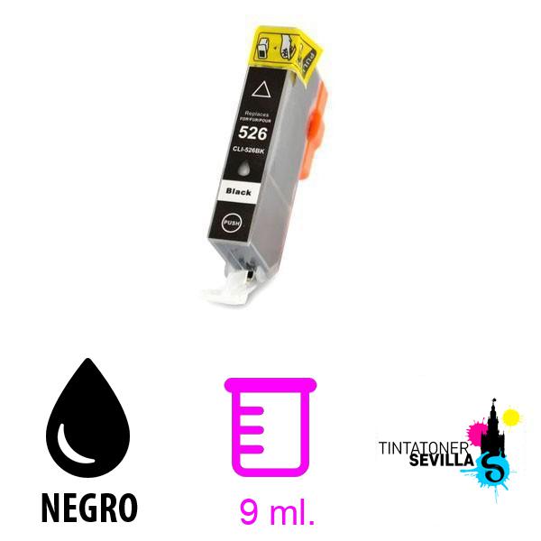 Cartucho Compatible Canon CLI526 Negro 4540B001