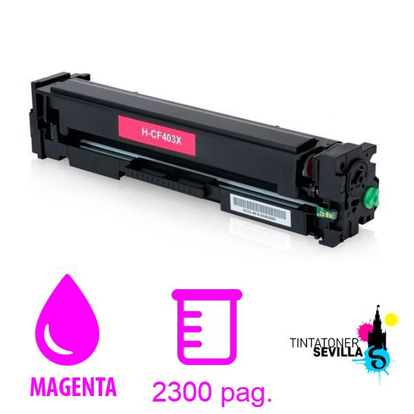 Tóner Compatible HP CF403X / CF403A Magenta 201X / 201A