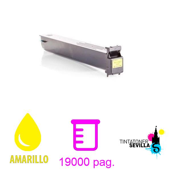 Tóner Compatible Konica Minolta Bizhub C203 / C253 / Magicolor 8650 Amarillo A0D7252 / TN-213Y / TN213